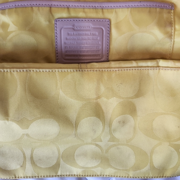 Yellow Coach Purse - Picture 9 of 16